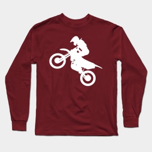 Dirtbike Dirt Bike Biking Jump Stunt Long Sleeve T-Shirt